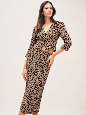 Reformation Sera Two-Piece - Bobcat